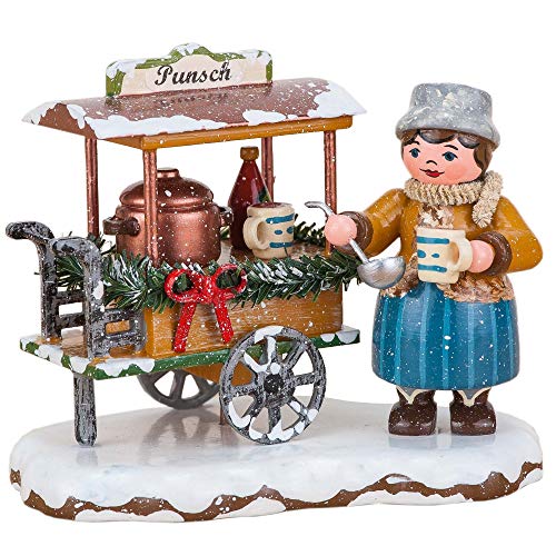 Hubrig Volkskunst Winter Children Glogg cart - 8cm / 3.1inch
