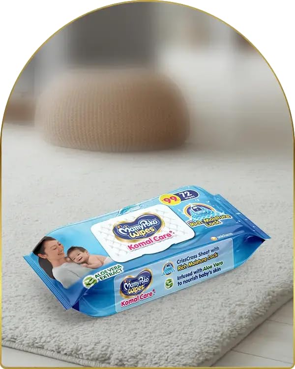 Image of Mamy Po-ko Komal Care Wipes PACK OF 2