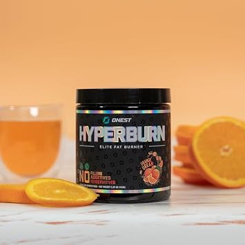 ONEST Hyperburn Fat Burner Powder 153g 30 Servings, Enhanced Energy Boost & Performance Support Supplement Metabolism Booster & Sports Nutrition Powder for Men and Women