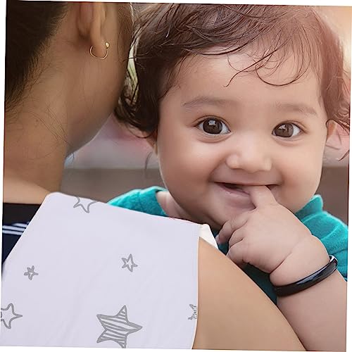 3 Pcs Baby Burp Cloths Set Absorbent Cotton Burping Rags for Newborns Soft and Gentle for Boys and Girls for Feeding and Spit Up Random Style3
