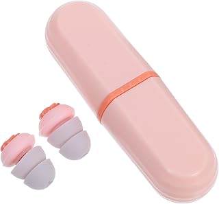 Noise Cancelling Soft with Storage Box Comfortable Sleeping and Study for Snoring Blocking Portable Hearing Protection for Concerts Work and Nap Use with Replacement
