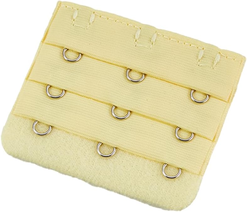 3 Pezzi Cinghia Di Allungamento Reggiseno In Acciaio Inossidabile A 3 Righe Elastiche Con 2 Ganci, Fibbia Regolabile Per Biancheria Intima | SHEIN ALIA