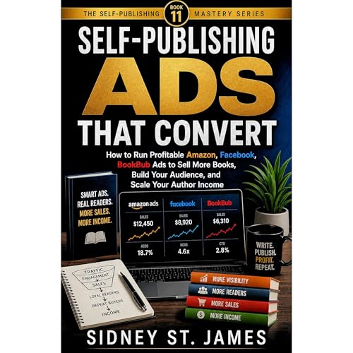 Self-Publishing Ads That Convert Audiolibro Por Sidney St. James arte de portada