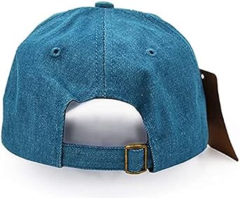 Perlotus Blue Hat Plain Hat Cotton Wash Fabric