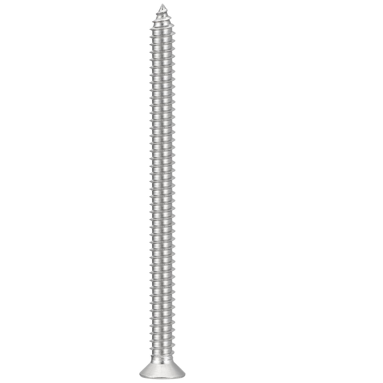 METALLIXITY Countersunk Phillips Wood Screw (#14x3-1/2") 25Pcs