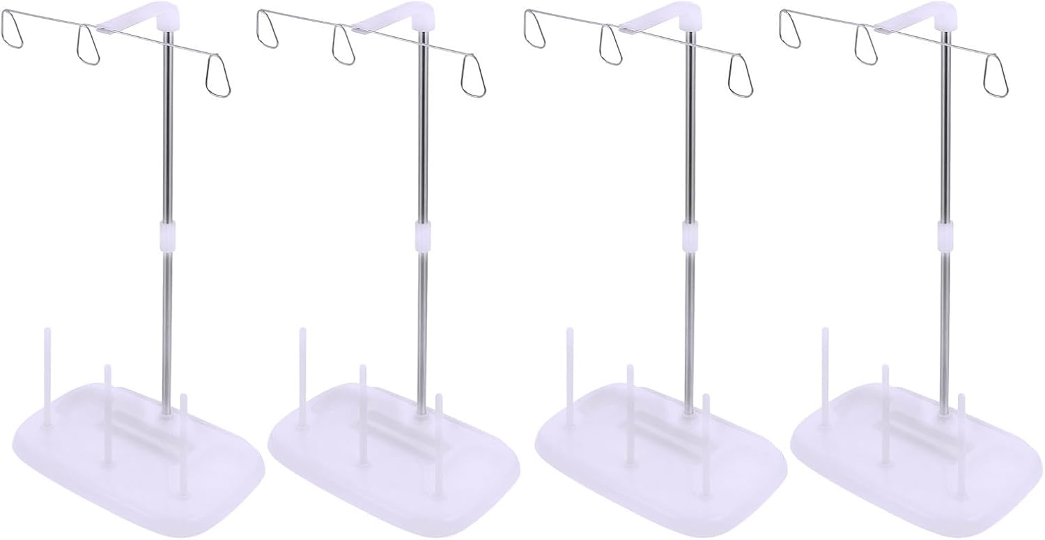 4pcs Portable Sewing Machine Thread Spool Holder Rack for Embroidery