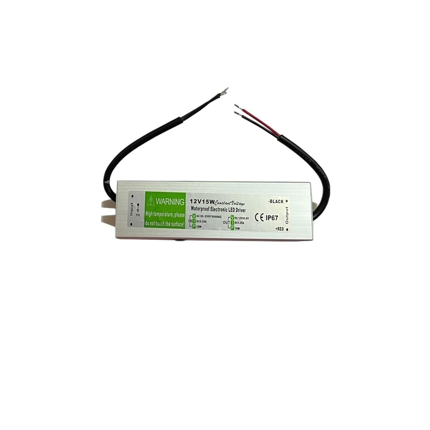 Waterproof Power Supply IP67 Lighting Transformer AC110V~220V to DC 12V 24V LED Driver Outdoor Adapter(250W,12V)