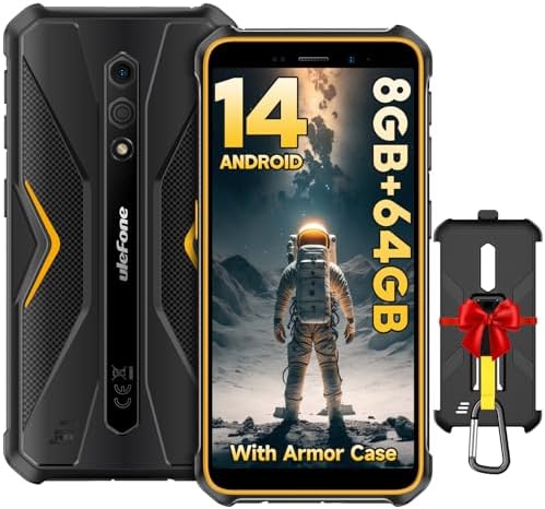 Ulefone Armor 17 Pro 4G Outdoor smartphone zonder abonnement, 2023, Helio G99 13 GB 256 GB