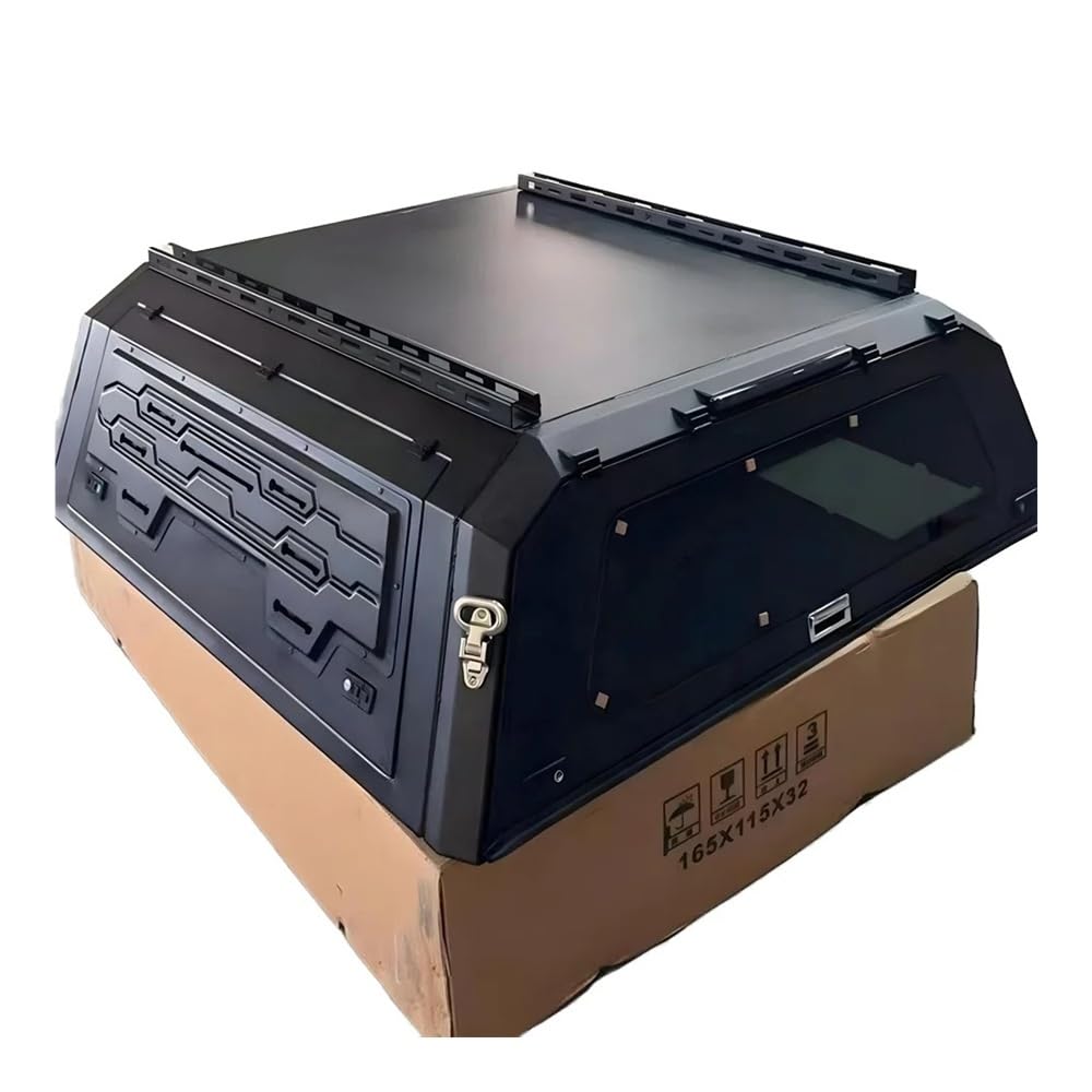 Pickup Truck Bed Tonneau Cover Camper Shell Hardtop Canopy Compatible for ram 1500/3500 Chevy Silverado Gladiator