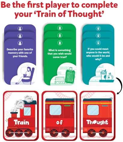 Skillmatics Card Game - Train of Thought, Fun for Family Game Night, Educational Toys, Travel Games for Kids, Teens and Adults, Gifts for Boys and Girls Ages 6, 7, 8, 9 and Up 3 511DP62NcLL. AC
