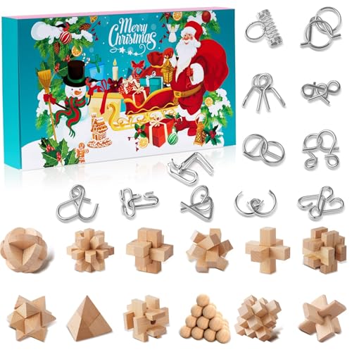 2025 Christmas Countdown Calendar for Teens & Adults - 24-Day