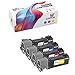 AZ Supplies © Premium OEM Quality Compatible Xerox Phaser 6500, Black 106R01597, Cyan 106R01594, Magenta 106R01595, Yellow 106R01596 Toner Set for Xerox Phaser 6500, Xerox WorkCentre 6505 Series Printers. Black 3,000; Colors 2,500 pages yield.