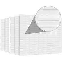 108 Pieces of 58 kHz Acousto-Magnetic AM Security Tag Labels, Compatible with 58 kHz EAS Systems. Features Simulated Barcodes