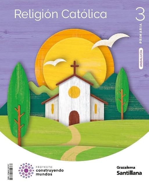 Portada de Religion Catolica 3º Educacion Primaria Construyendo Mundos Andalucia