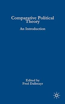 Comparative Political Theory An Introduction