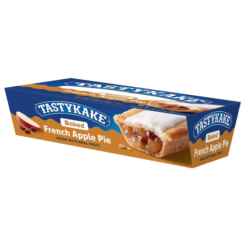 Amazon.com: Tastykake French Apple Pie, Baked with Real Fruit, 4