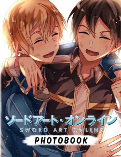 Swσrd Art Onlínє Photo Book: Discover The Colorful World Of Anime With 40 Images Inside | Perfect Gifts For Kids, Children And More To Have Fun