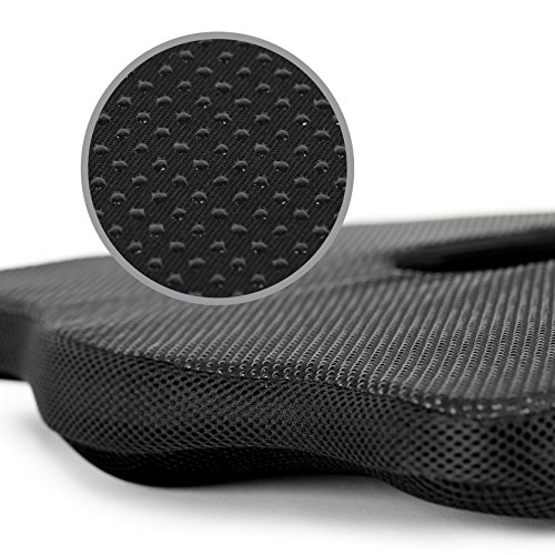 Pharmedoc Seat Cushion, Office Chair Cushions Butt Pillow, Memory Foam Chair Pad For Back, Coccyx, Tailbone, Sciatica Pain Relief Devices, Pressure Relief Seat Cushion #TOP3