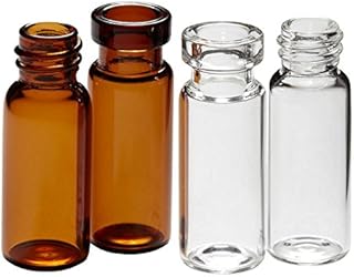 QORPAK - 12 x 32mm 2ml Am Borosilicate Screw Thread Vial w/8-425 Neck Finish, CS2000