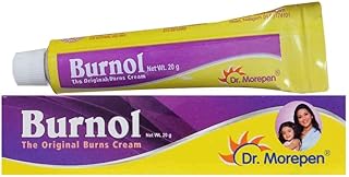Burnol Anti-Septic Cream - Prevent infection, burns, cuts and wounds. 10g (Pack of 4)