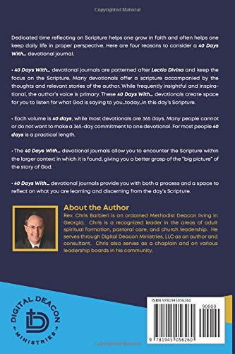 40 Days With... The Gospel of Matthew Volume I: A 40 Day Biblical Devotional Journal: Study Reflect Discern Pray - Image 2