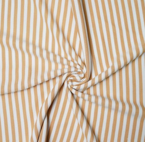 Image of Mack Jonney Men's Striped Cotton Rich Collar Neck T Shirt | Collar Tshirts | Half Sleeves | Striped-Regular Fit-MM423-nw