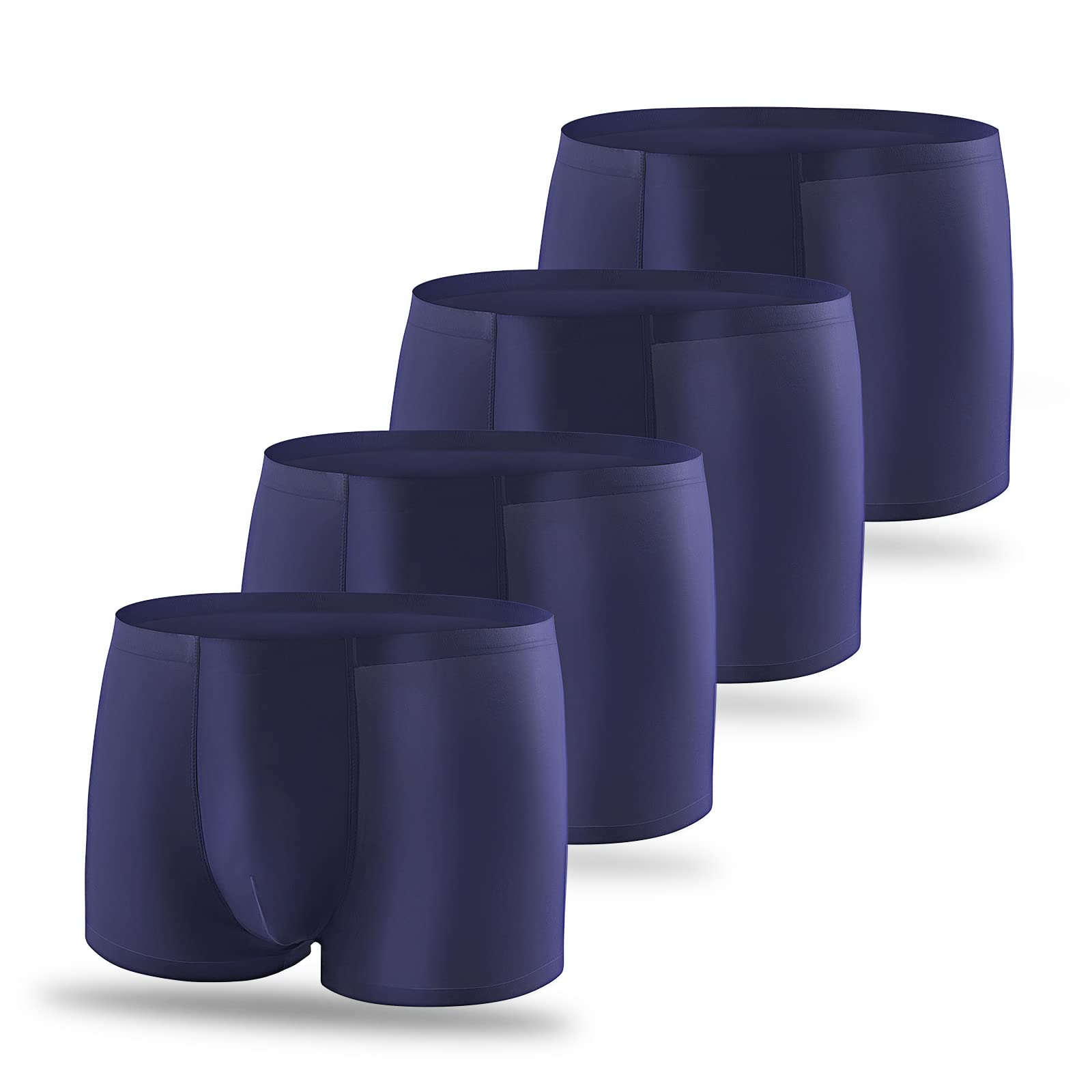 SIHOHANMens Boxers Briefs Micro Modal Extremely Soft Fabric Polyester Shorts Trunks