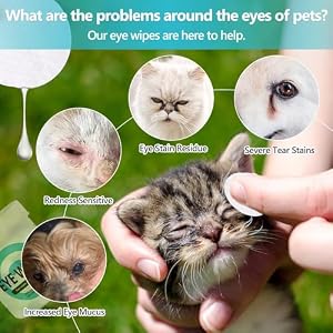 Pet Wipes for Cats & Dogs, Grooming Wipes for Eyes, Paws, Ears, Nose, Unscented Soft Pet Tear Stain Remover Wipes 150 Pads Pet Wipes for Cats & Dogs, Grooming Wipes for Eyes, Paws, Ears, Nose, Unscented Soft Pet Tear Stain Remover Wipes 150 Pads