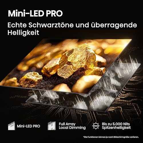 Hisense 65U8Q Fernseher mit Mini-LED