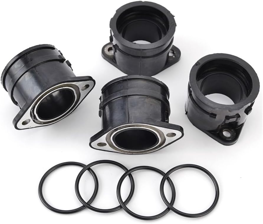 Carburetor Adapter Mainfold Pipe Compatible with Kawasaki ZR400 ZRX-II 95-01/03-08 ZRX400 94-96/98-01/03-08 160651297 part
