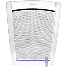 LivePure Bali Series Multi-Room Air Purifier with Air Quality Sensing System, Cleans up to 2640 sq ft per hour, White