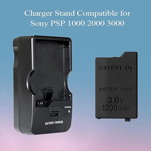 Miniatura 8 de OSTENT Soporte de cargador de pared de escritorio para Sony PSP 1000 2000 3000