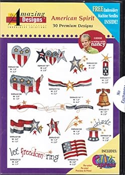 Amazing Designs American Spirit Machine Embroidery Designs