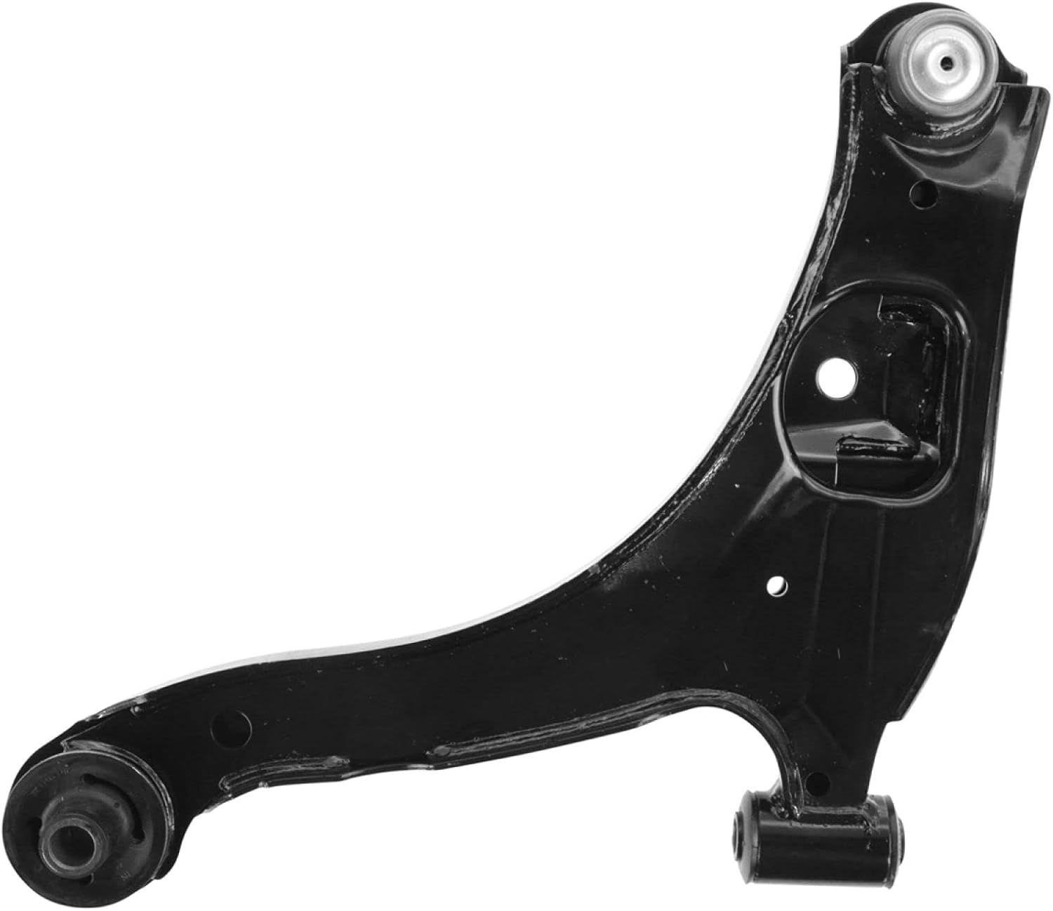 TRQ Front Right Lower Control Arm with Ball Joint Passenger Side Compatible with 2001-2010 Chrysler PT Cruiser 2000-2005 Dodge Neon 2000-2001 Plymouth