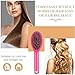 2 Pcs Wig Brush for Synthetic Wigs Hair Extension Brush Hair Pieces Weaves Brush Loop Wig Brush for Remy Human and Synthetic Hair