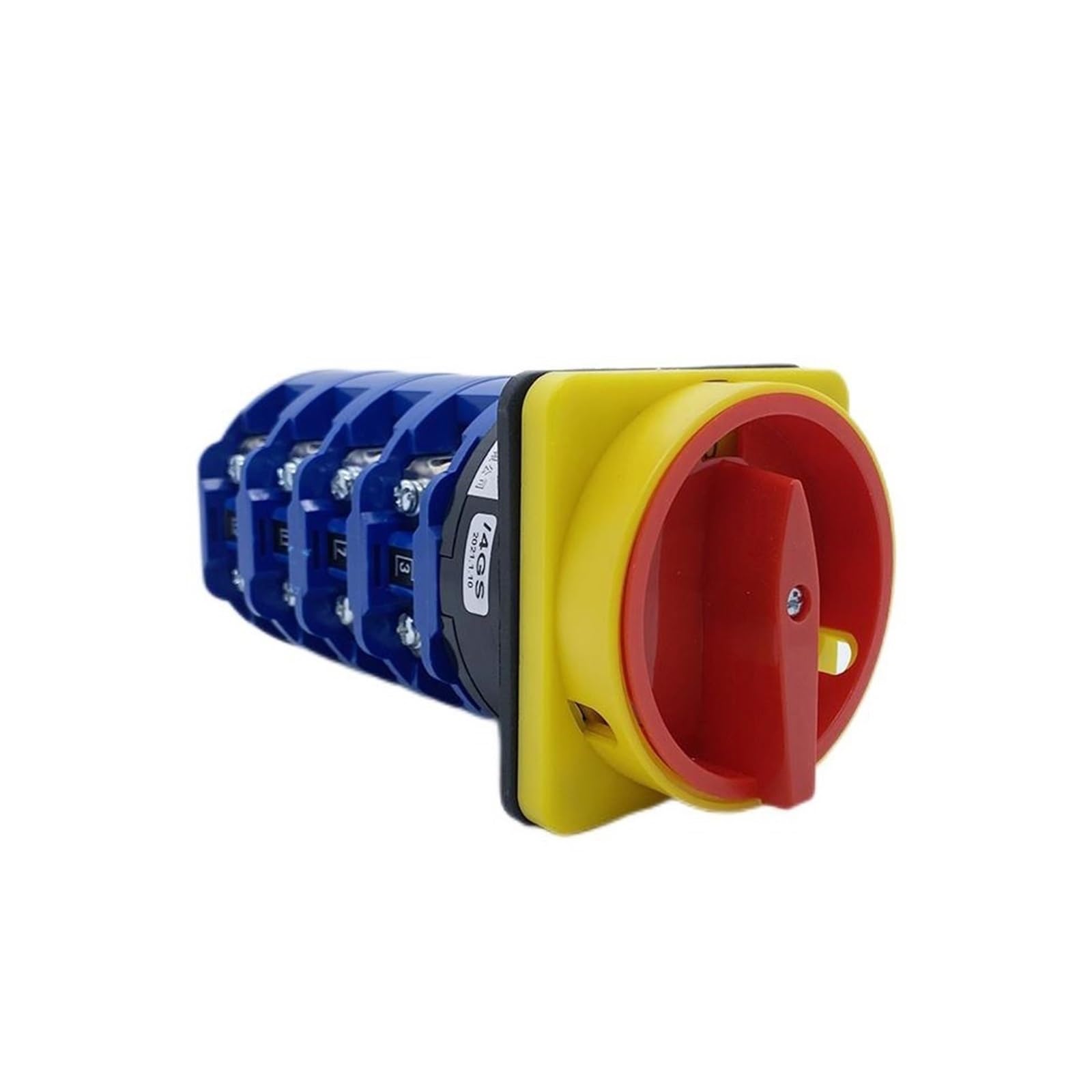 VSPPJYFG LW26GS-125/4 Off-ON 2/3 Positions Lockable Handle Four Poles Changeover Selector 690V 125A Padlock Panel Rotary Cam Switch
