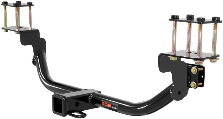 CURT 13155 Class 3 Trailer Hitch, 2-Inch Receiver, Fits Select Mercedes-Benz GLK250, GLOSS BLACK POWDER COAT