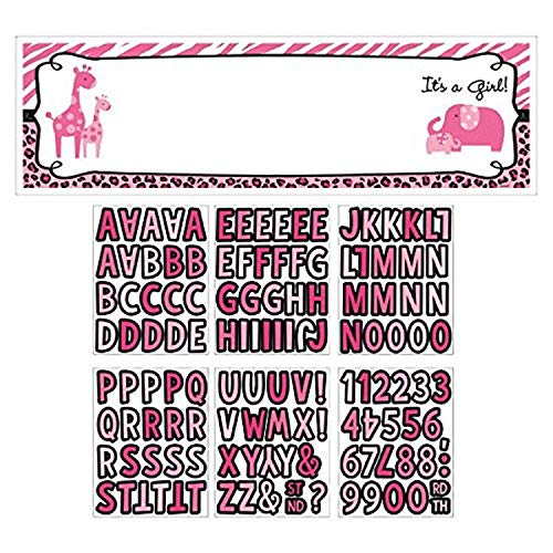Banderole amscan 65 X 20 Inches personnalisable pour décoration de fête