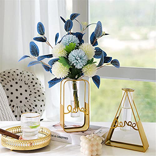 Moderne kunsten vaas, vazen ingemaakte ornamenten, housewarming gift, waterteelt, woonkamer kantoor Desktop plant container bloem - Afbeelding 8