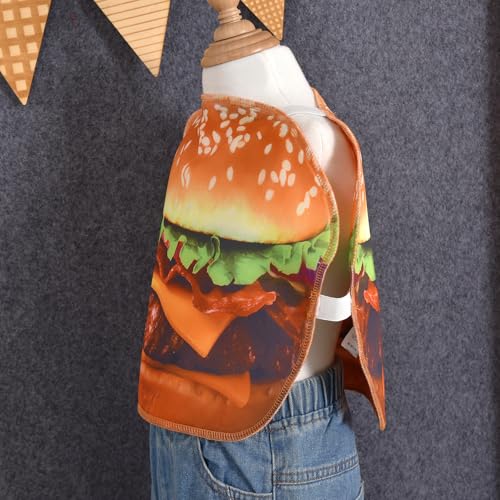 Aalizzwell Kids Hamburger Halloween Clothes for 1-10 Years Old2