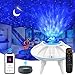 Produktbild LED Sternenhimmel Projektor, ZumYu Wasserwellen Sternenlicht Projektionslampe, Ferngesteuerte Nachtlichter, Farbwechsel Musikspieler mit Bluetooth & Timer, für Kinder Erwachsene Zimmer Dekoration