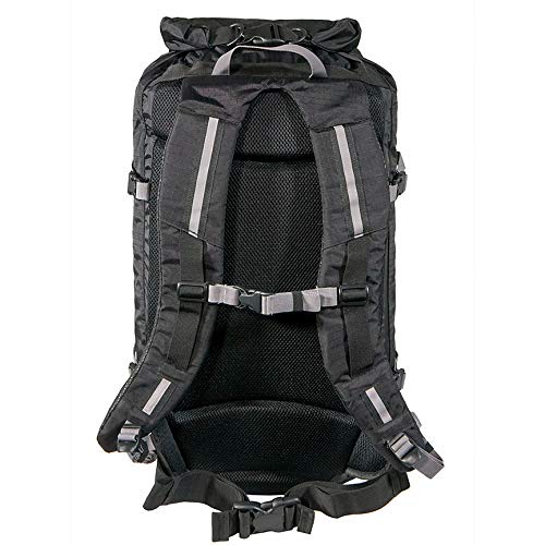 AquaQuest Spindrift Waterproof Backpack 30 L - Black + Reflective