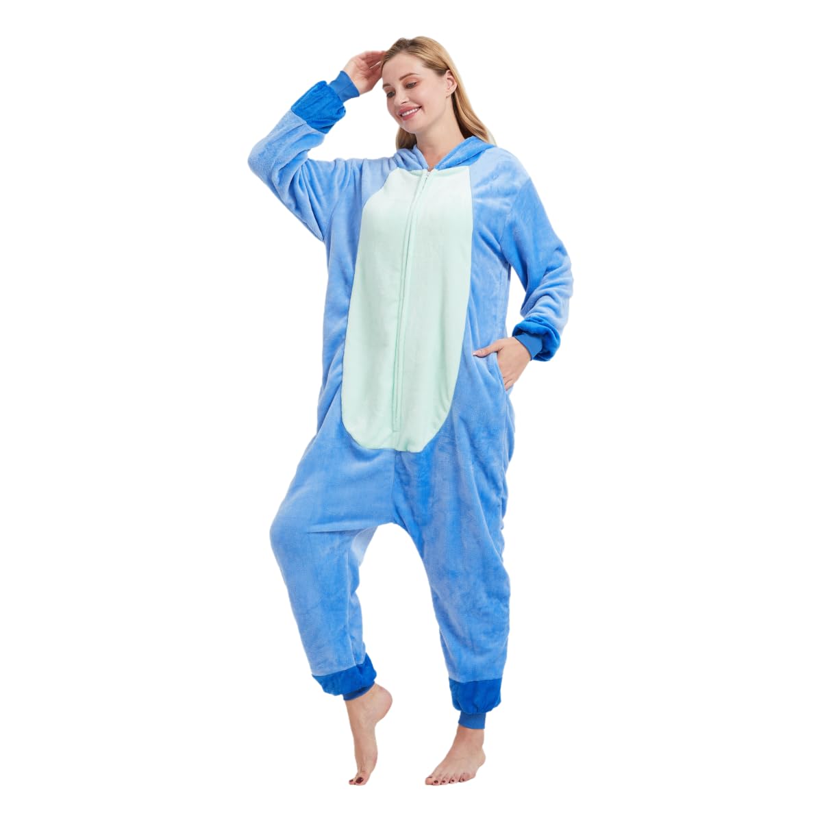 Pijama unisex para adultos, disfraz de animal de una pieza, disfraz de Halloween, cosplay, Navidad, ropa de dormir para mujeres y hombres