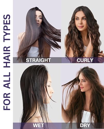 Image of Ownair Hot Air Brush for Hair with Dryer, 4 Heat & Speed Modes, Warm Air Styling, 1200 Watts, Hair Dryer for Women, Styling Brush with 360 Swivel Cord for Easy Styling