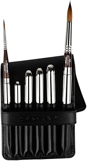 Escoda : Watercolour Travel Brush Set : Optimo: Series 1241: Set of 6