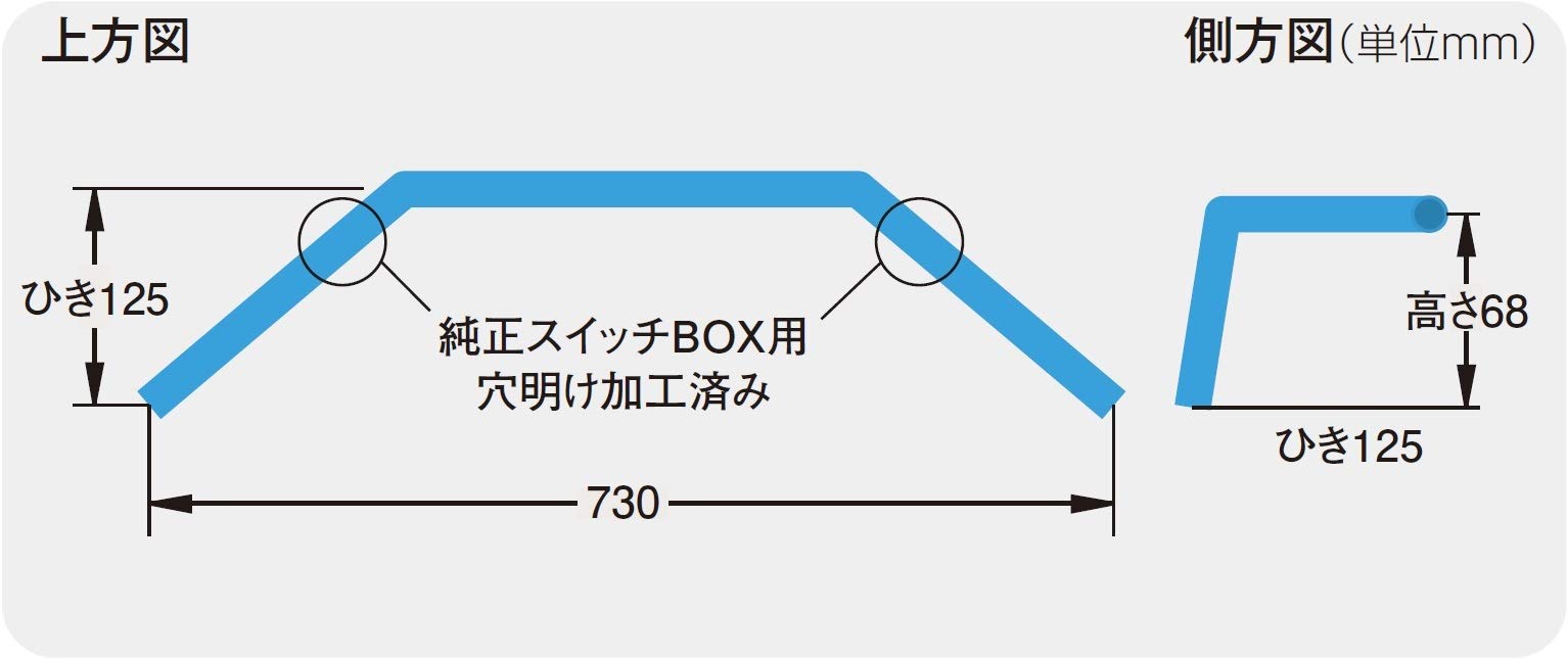 Amazon | ポッシュフェイス(POSH FAITH) バイク用品 バーハンドル 