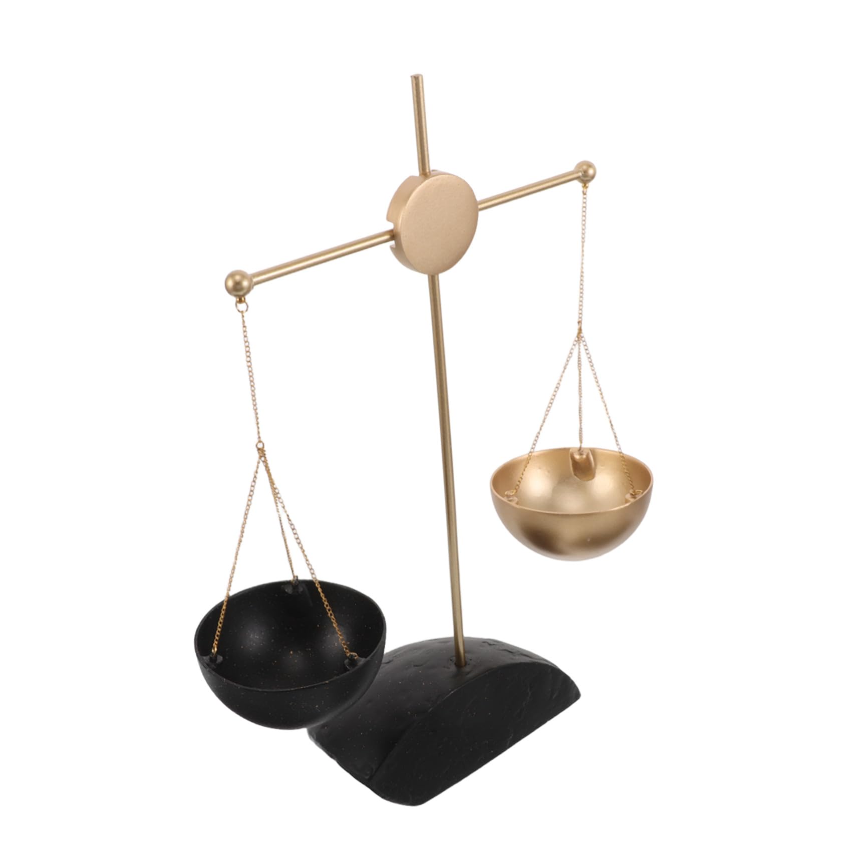 Figurine balance des lois en métal pour décoration haut de gamme