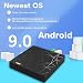 Android TV Box，T95 MAX Android 9.0 TV Box 4GB RAM/32GB ROM Quad-Core...