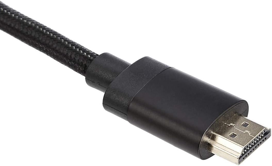 Limited Amazon Basics Premium-Certified Braided HDMI Cable (18Gpbs, 4K/60Hz) - 15 Feet Cheap Amazon Basics Premium-Certified Braided HDMI Cable (18Gpbs, 4K/60Hz) - 15 Feet
