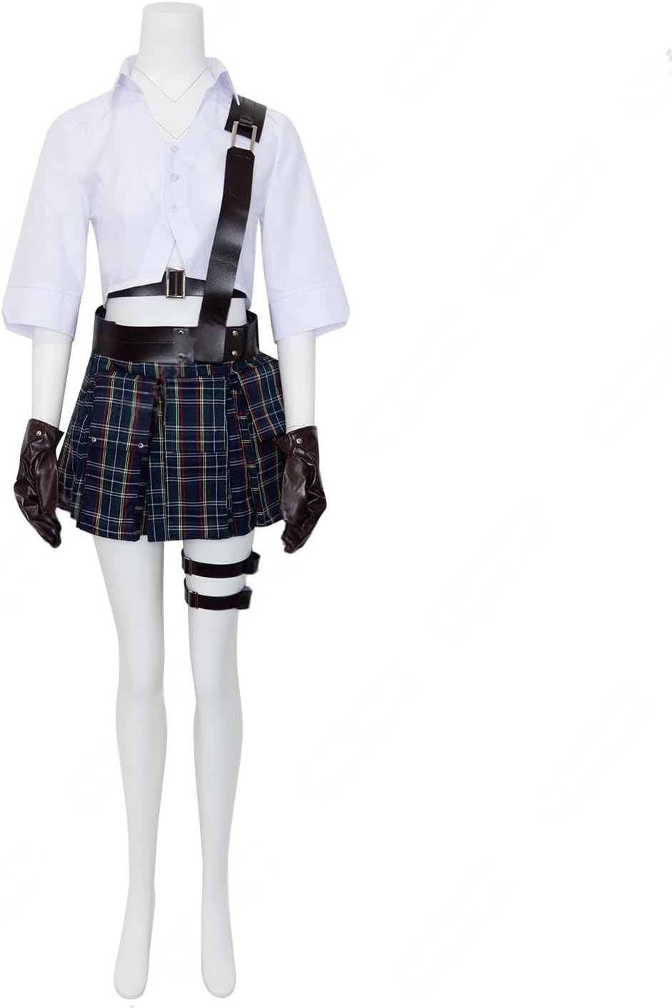 Lady Cosplay Boots Costume Skirt Game Women Halloween Party Anime Event Roleplay Uniform